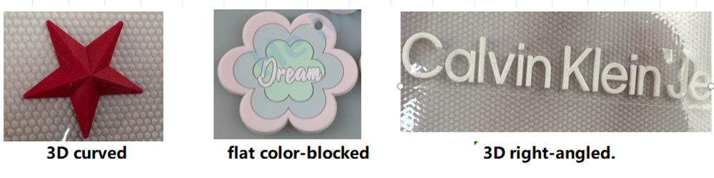 3D Effect and Flat Effect Tranfer Labels